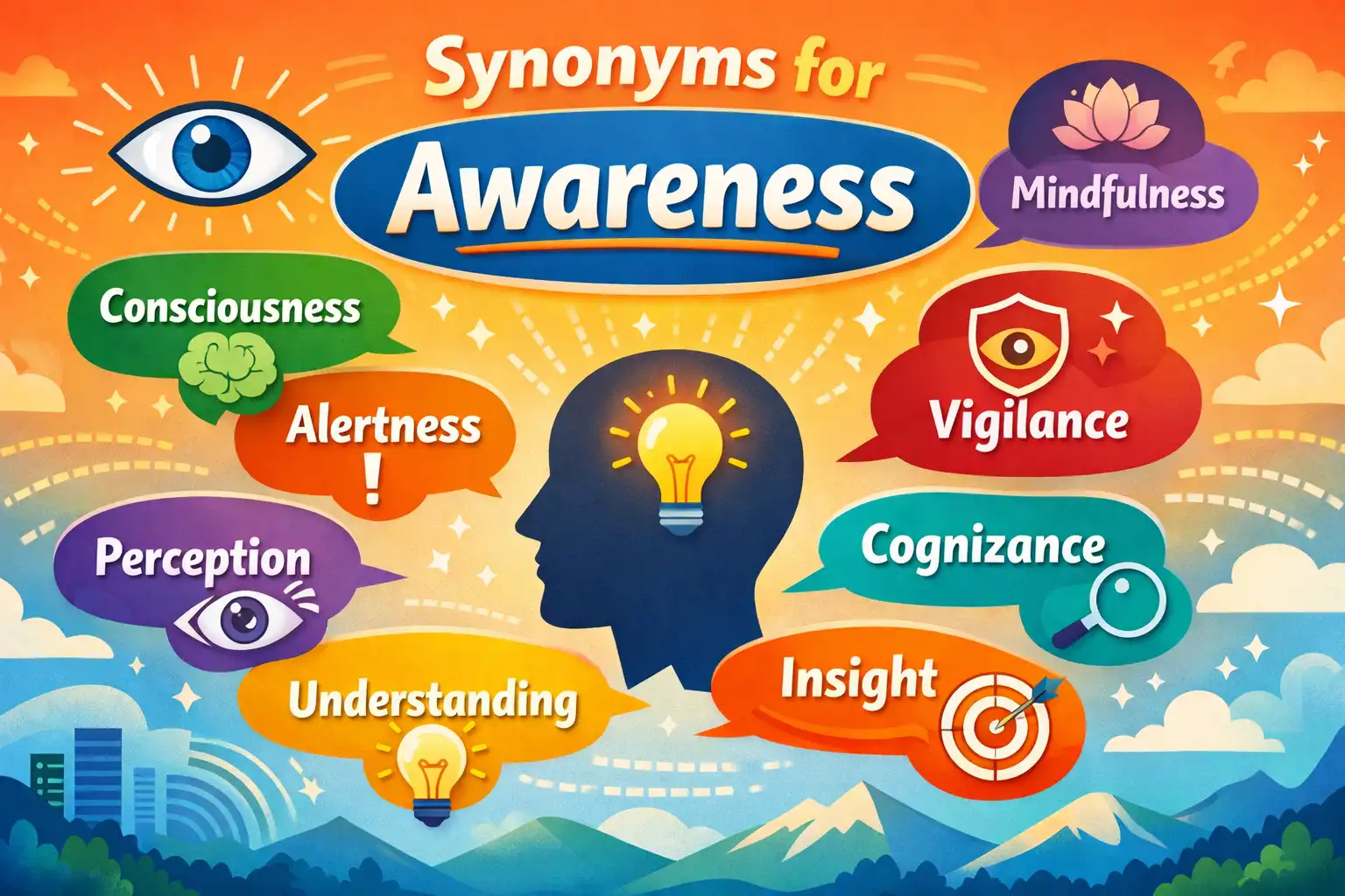 synonyms for awareness