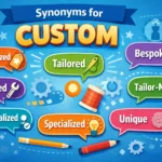 synonyms for custom
