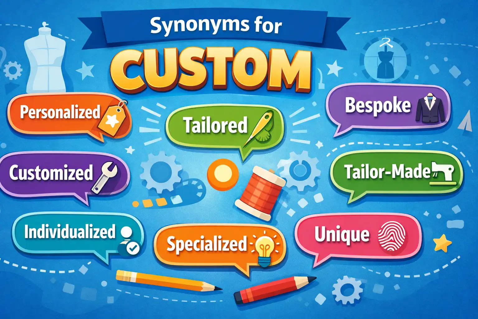 synonyms for custom