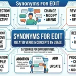 synonyms for edit