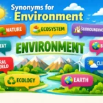 synonyms for environment