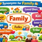 synonyms for family