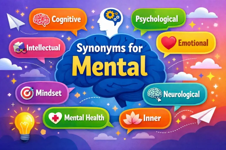 synonyms for mental