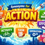 synonyms for action