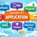 synonyms for application