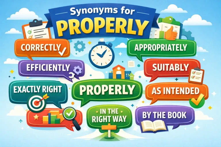 synonyms for properly