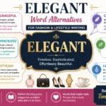 Elegant word alternatives for fashion and lifestyle writing