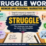 Struggle words for memoir and personal narrative writing