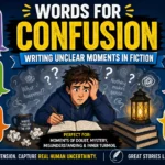 Words for confusion writing unclear moments in fiction