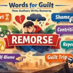 Words for guilt how authors write remorse