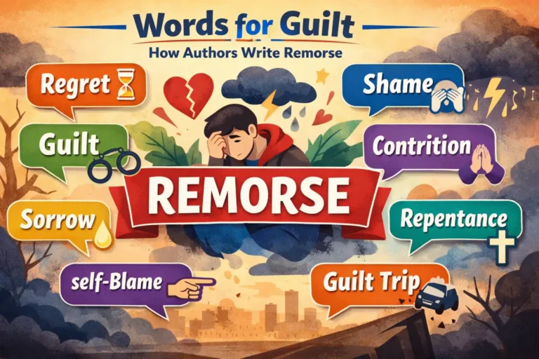 Words for guilt how authors write remorse