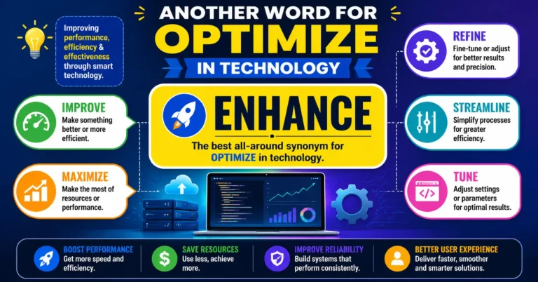 another word for optimize in technology