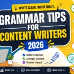 grammar tips for content writers 2026