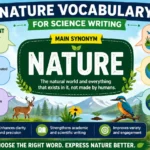 nature vocabulary for science writing