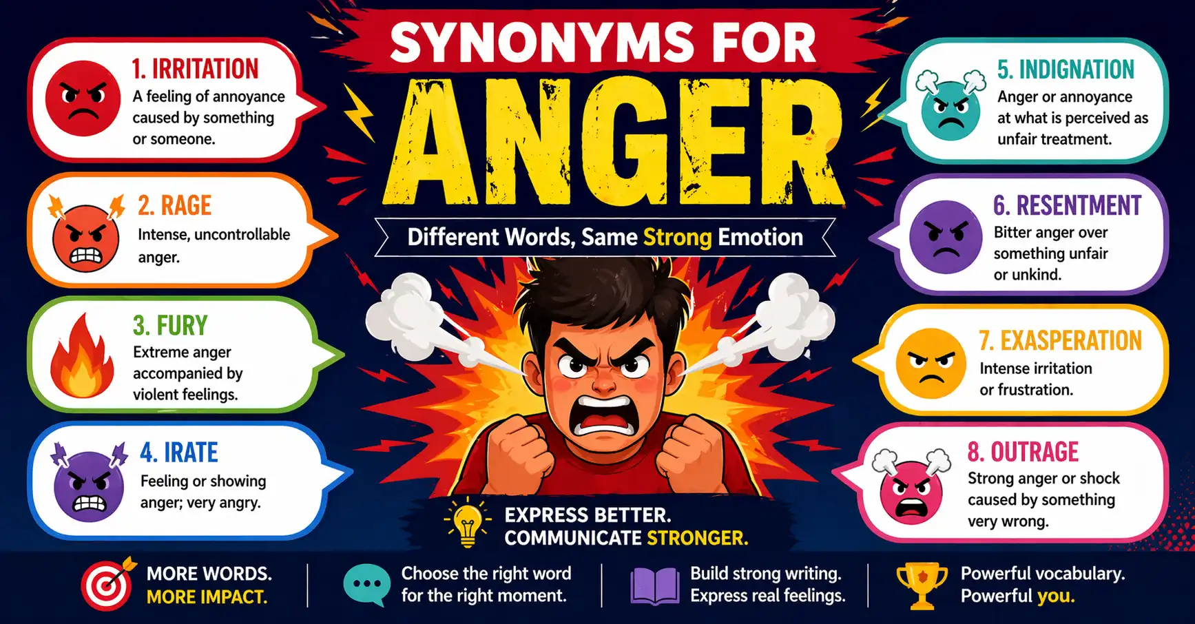 synonyms for anger