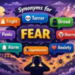 synonyms for fear