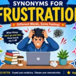 synonyms for frustration