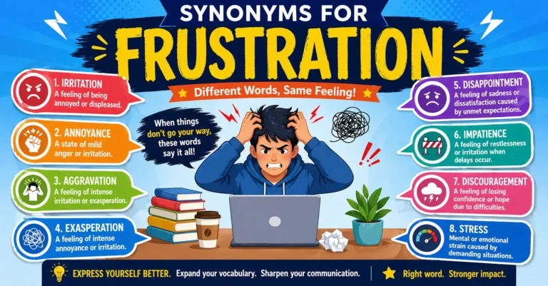 synonyms for frustration