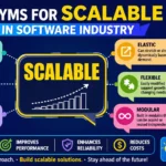 synonyms for scalable in software industry