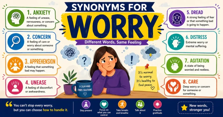 Synonyms for Worry: Discover 2026’s Best Alternatives to Express Concern.