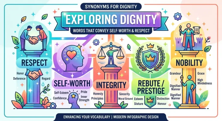 synonyms for dignity