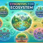 synonyms for ecosystem