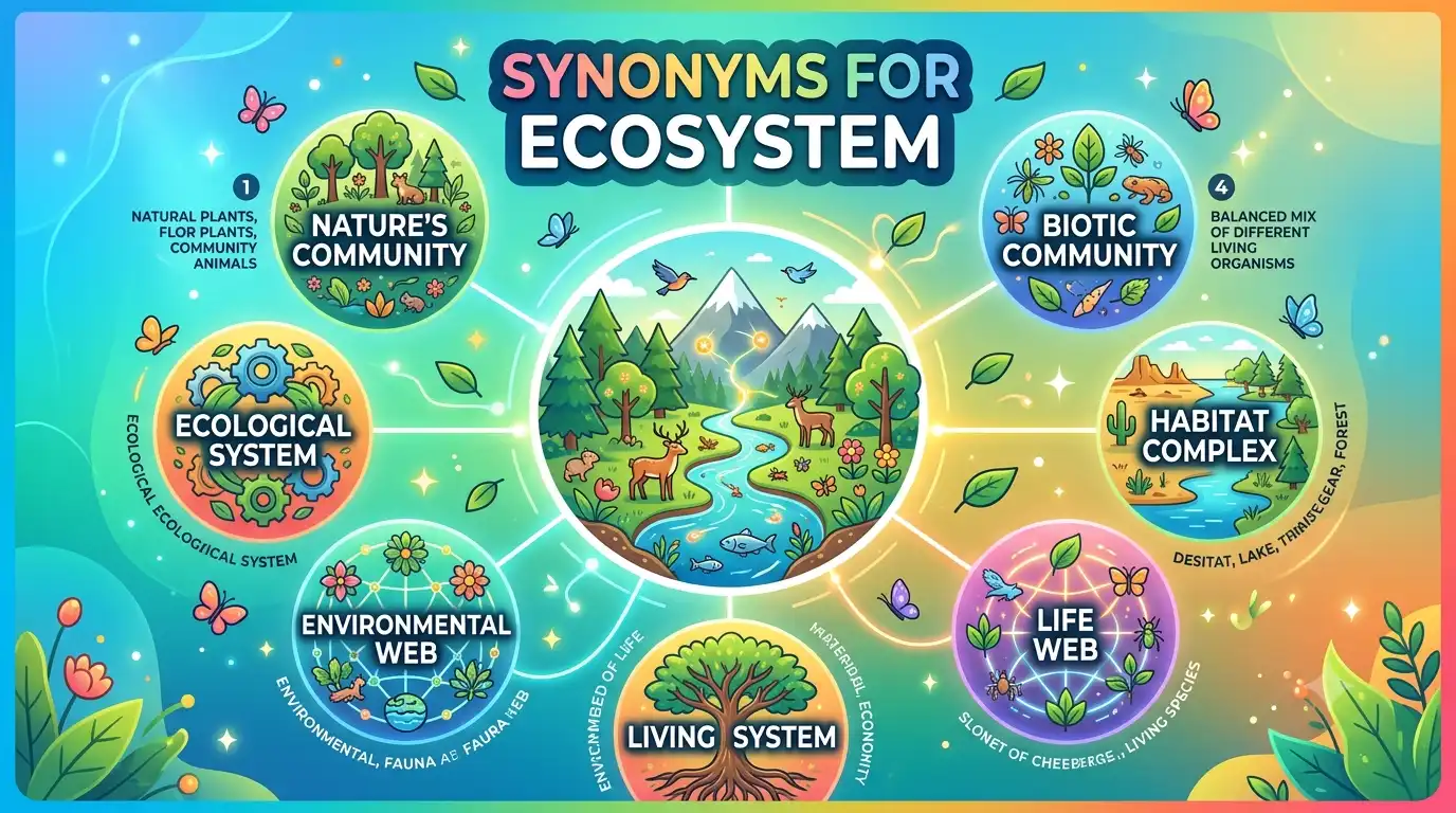 synonyms for ecosystem
