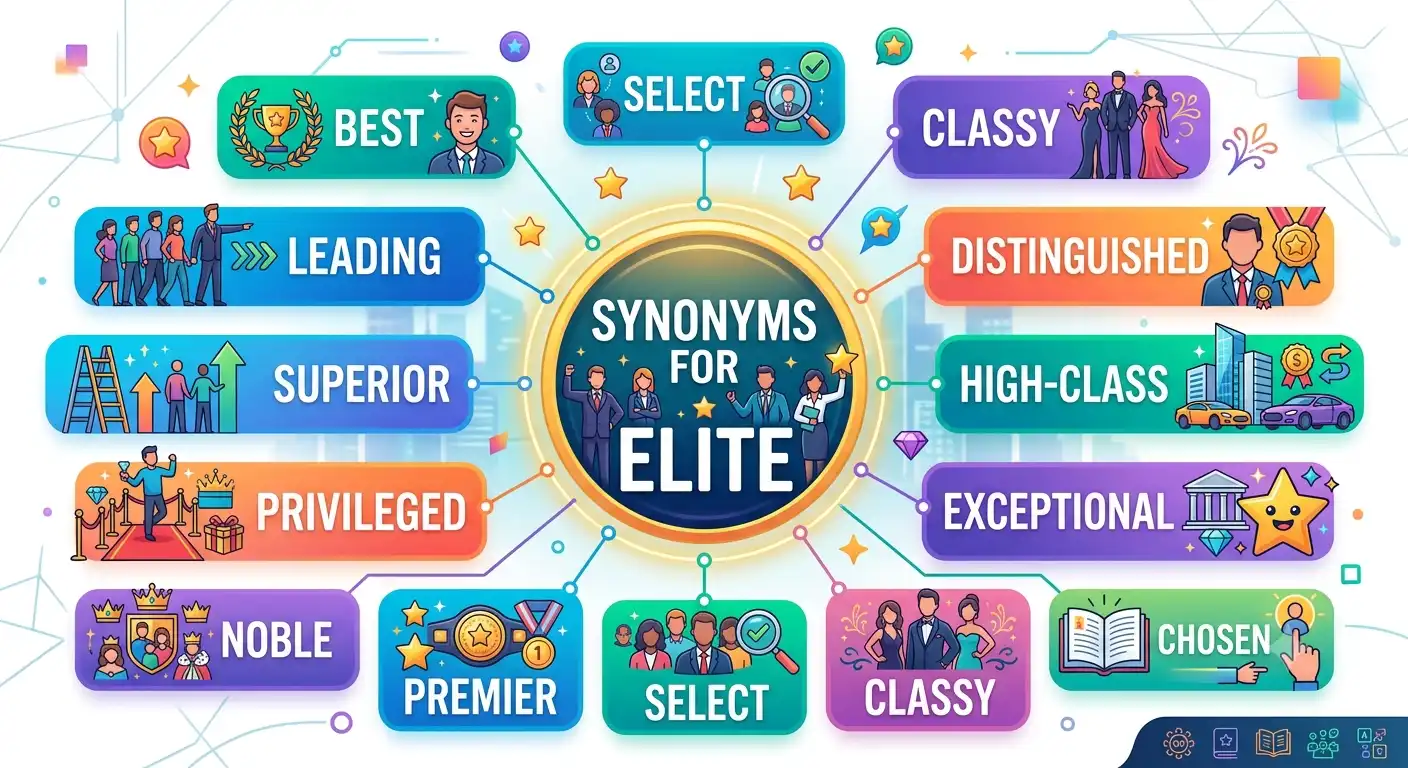 synonyms for elite