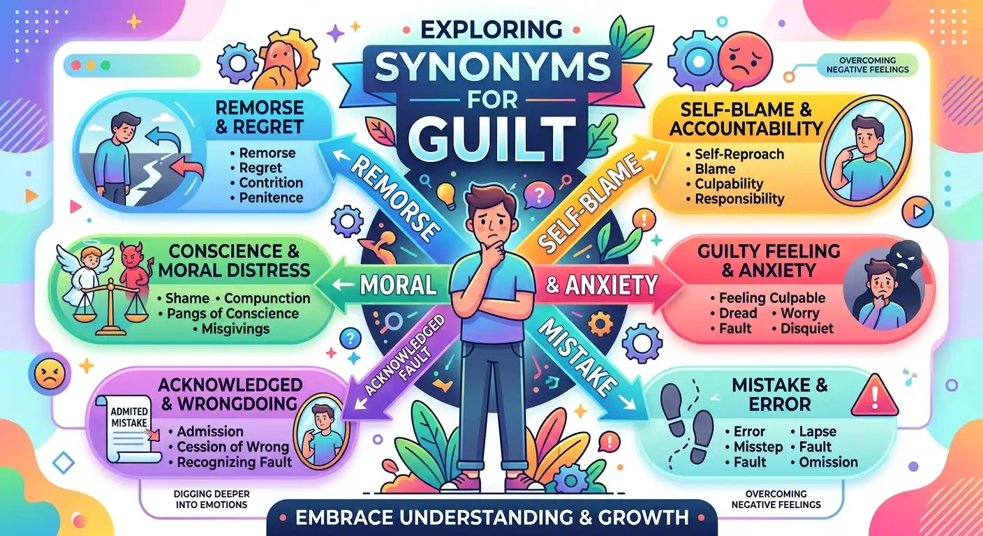 synonyms for guilt