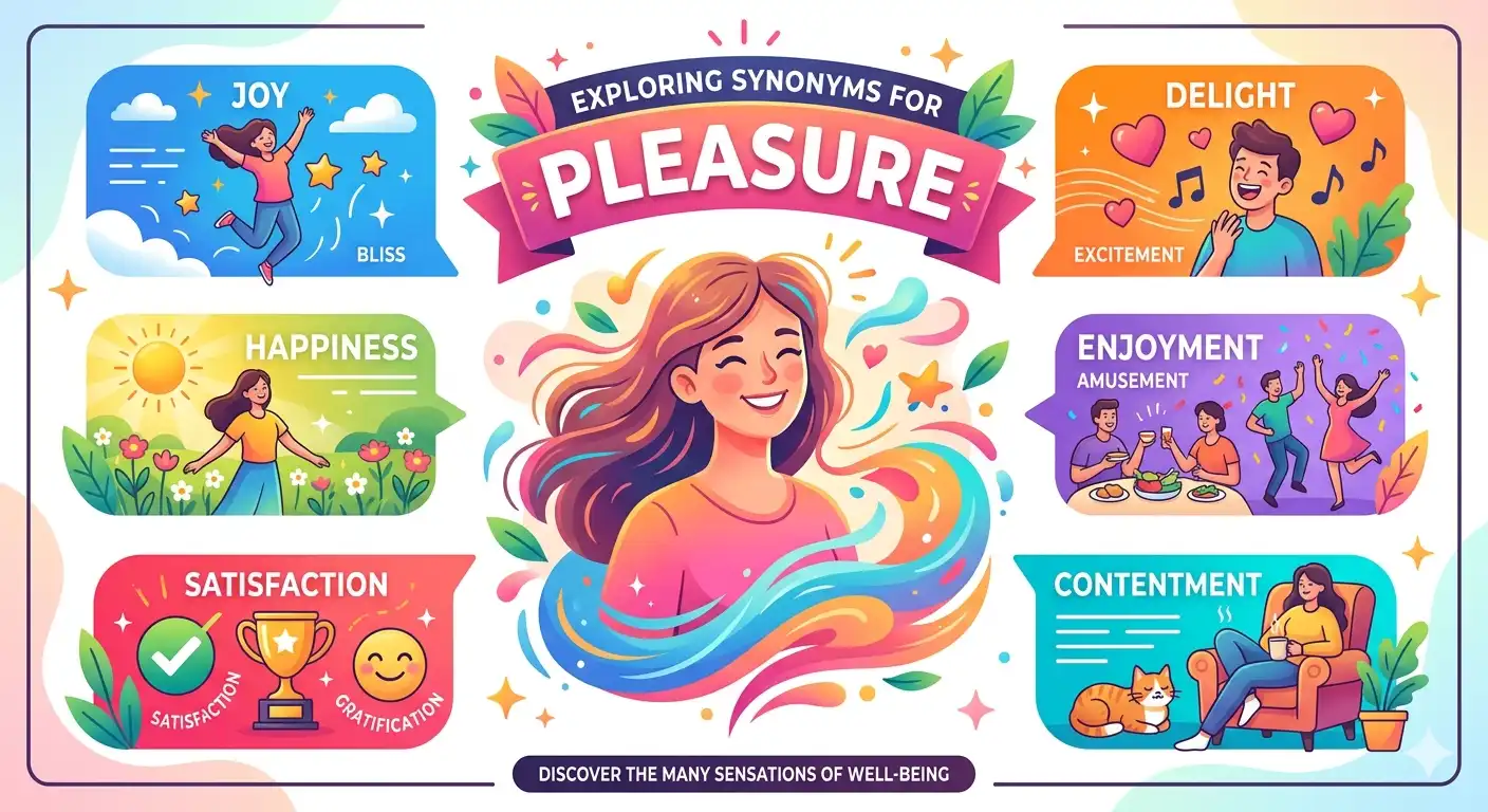 synonyms for pleasure