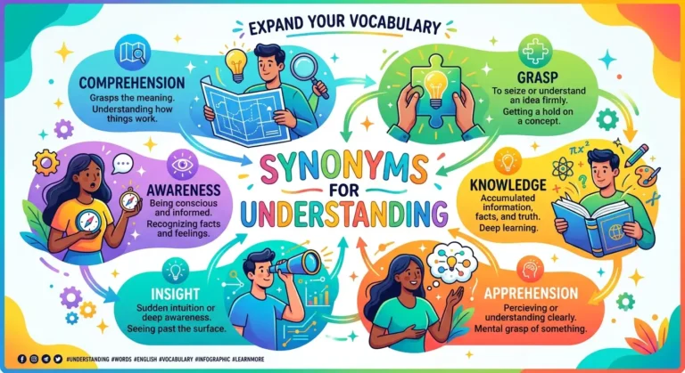 synonyms for understanding