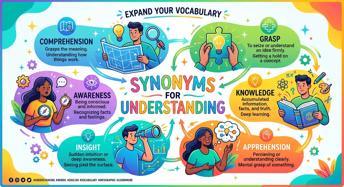 synonyms for understanding