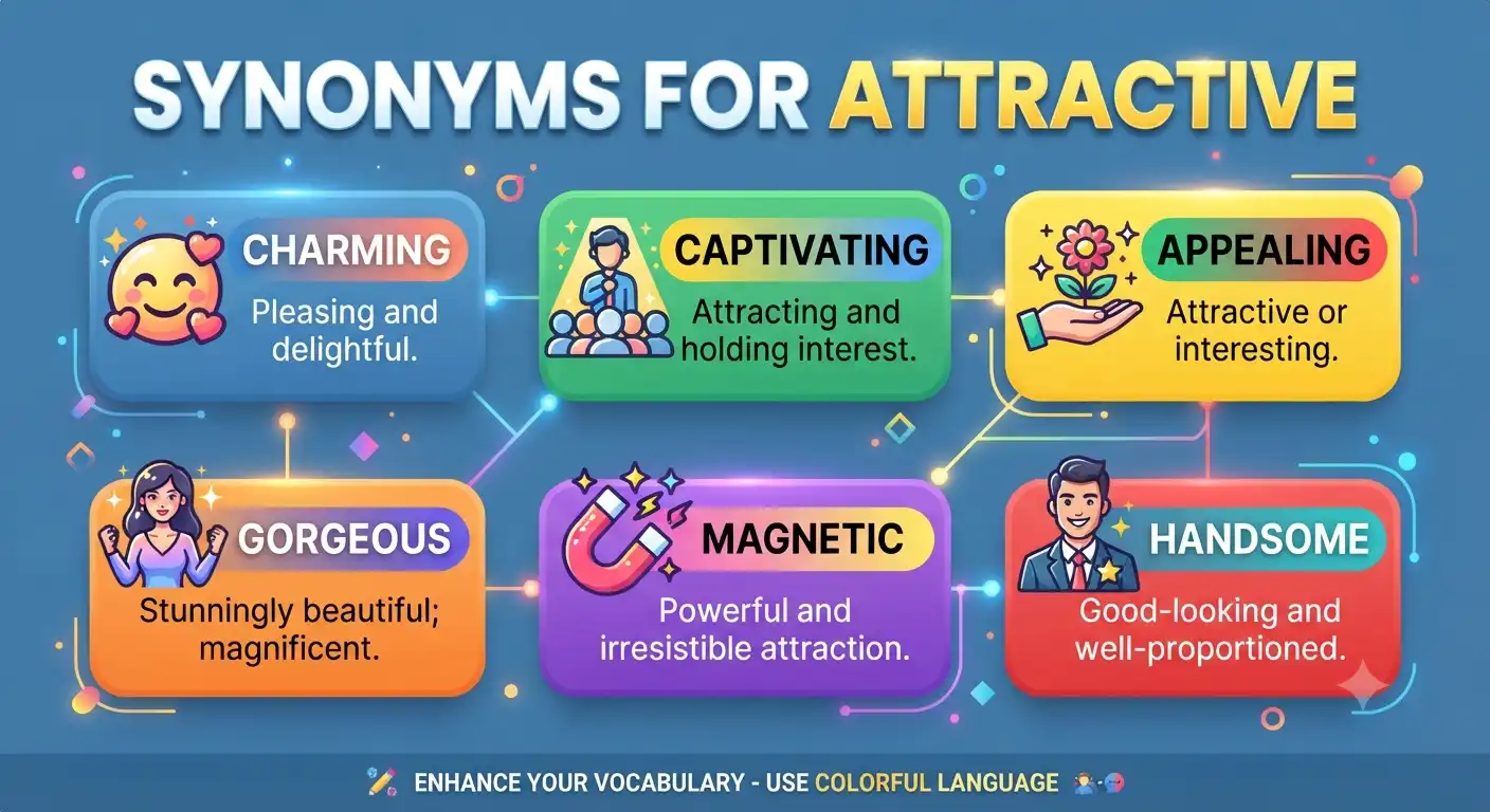 synonyms for attractive
