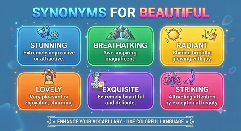 synonyms for beautiful
