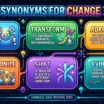 synonyms for change