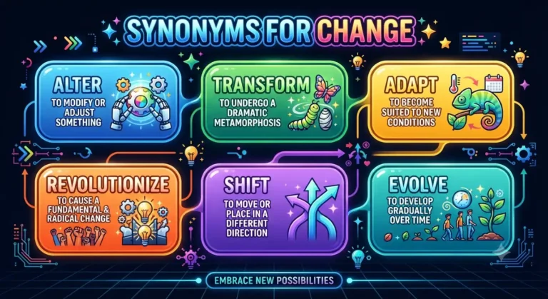 synonyms for change