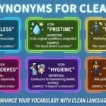 synonyms for clean