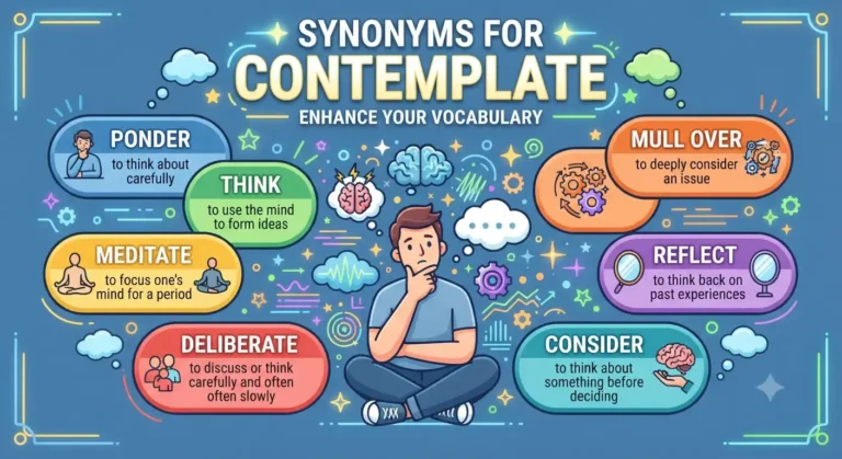 synonyms for contemplate