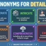 synonyms for detailed