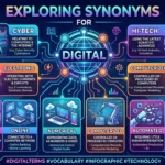 synonyms for digital
