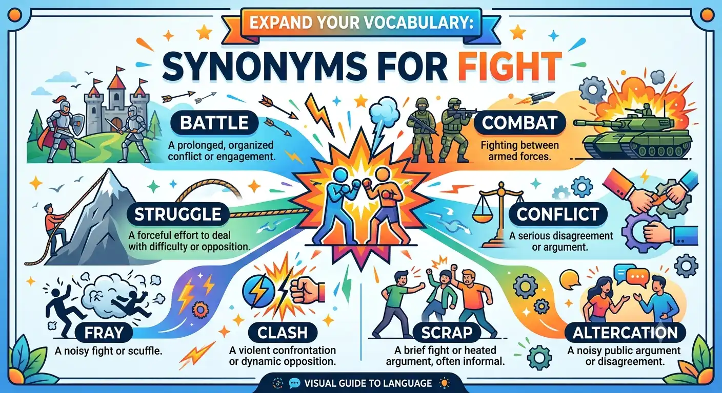 synonyms for fight