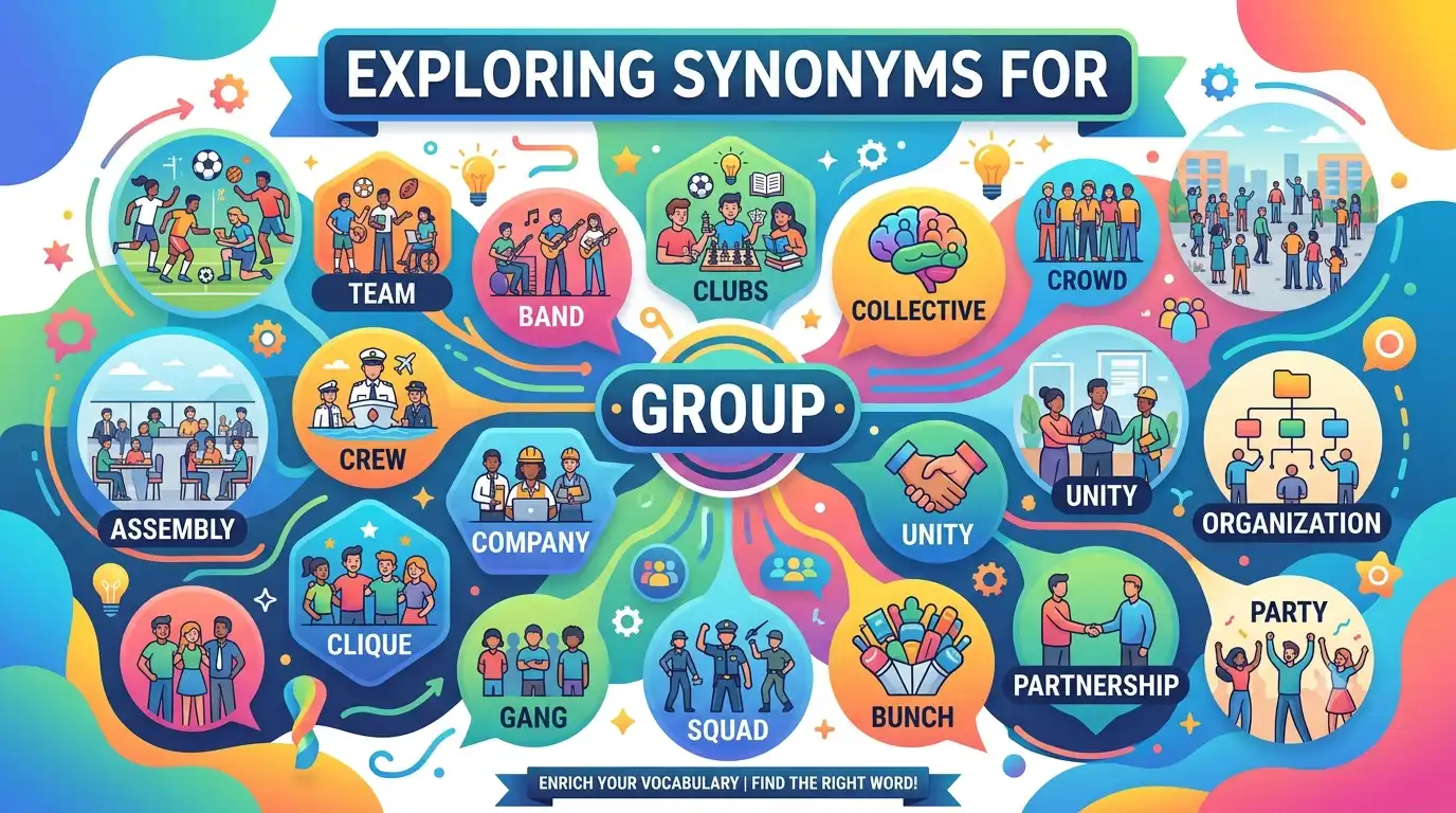 synonyms for group