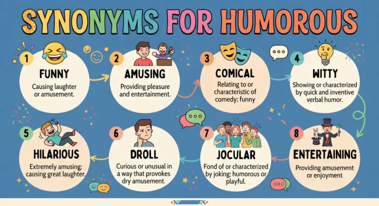 synonyms for humorous