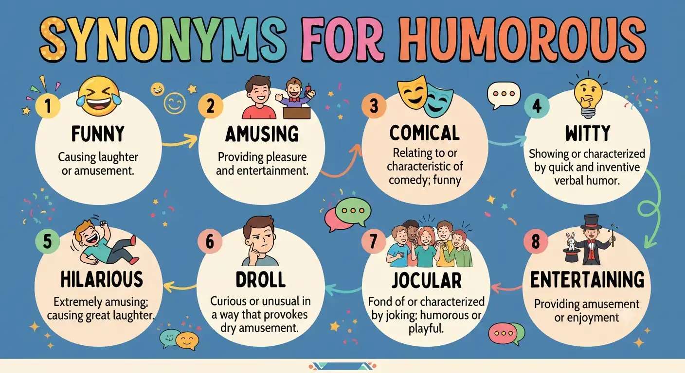 synonyms for humorous