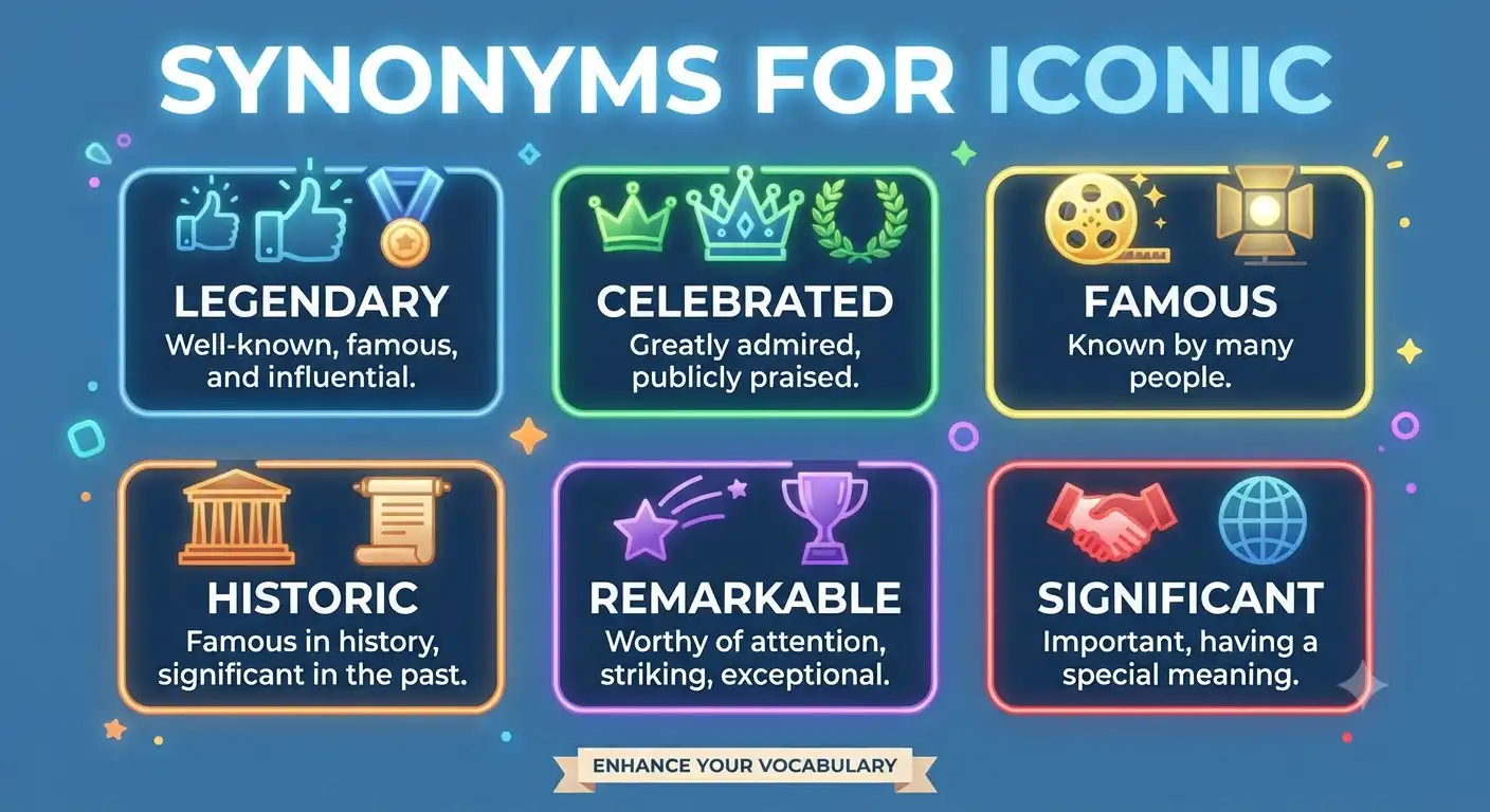 synonyms for iconic