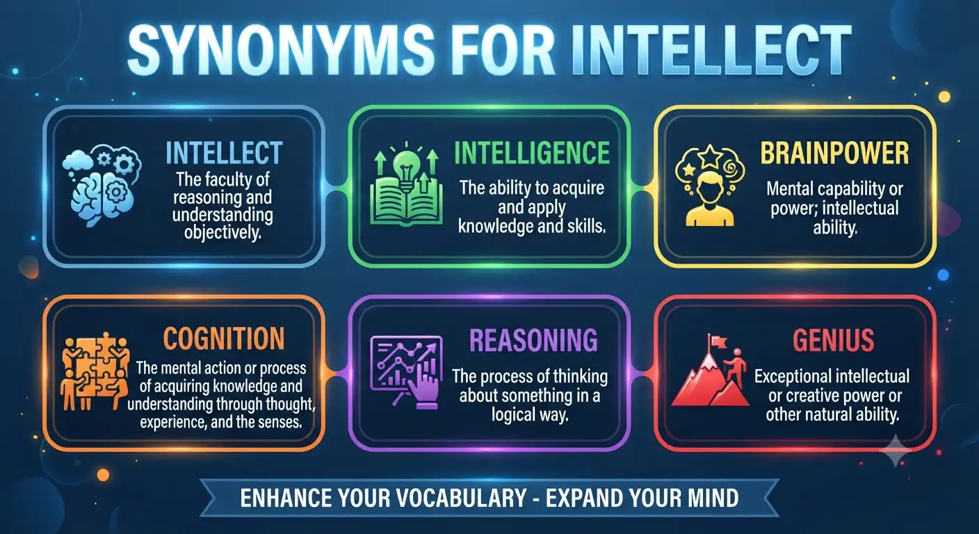 synonyms for intellect
