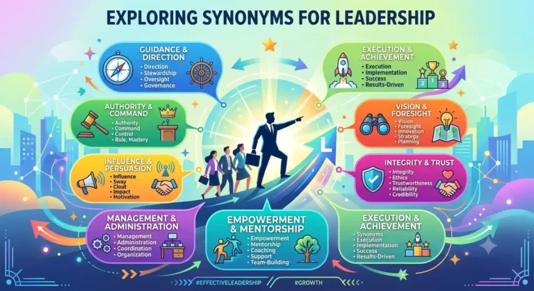 synonyms for leadership