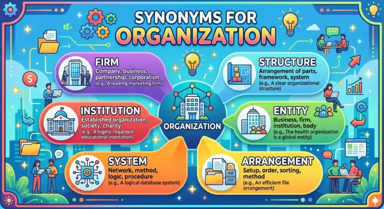 synonyms for organization