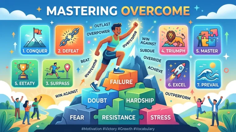 synonyms for overcome