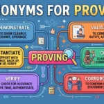 synonyms for proving